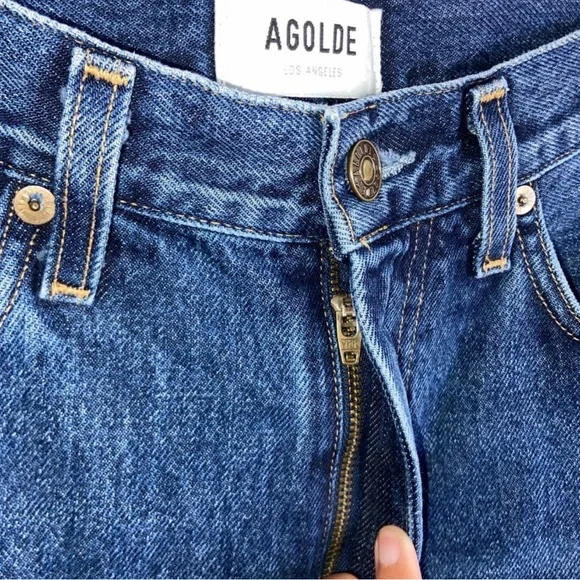Agolde Pinch Waist Jean in Placebo Size 24 - Picture 3 of 6